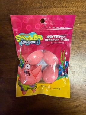 SpongeBob SquarePants Patrick Pink 4-Pack Shower Steamer Melts